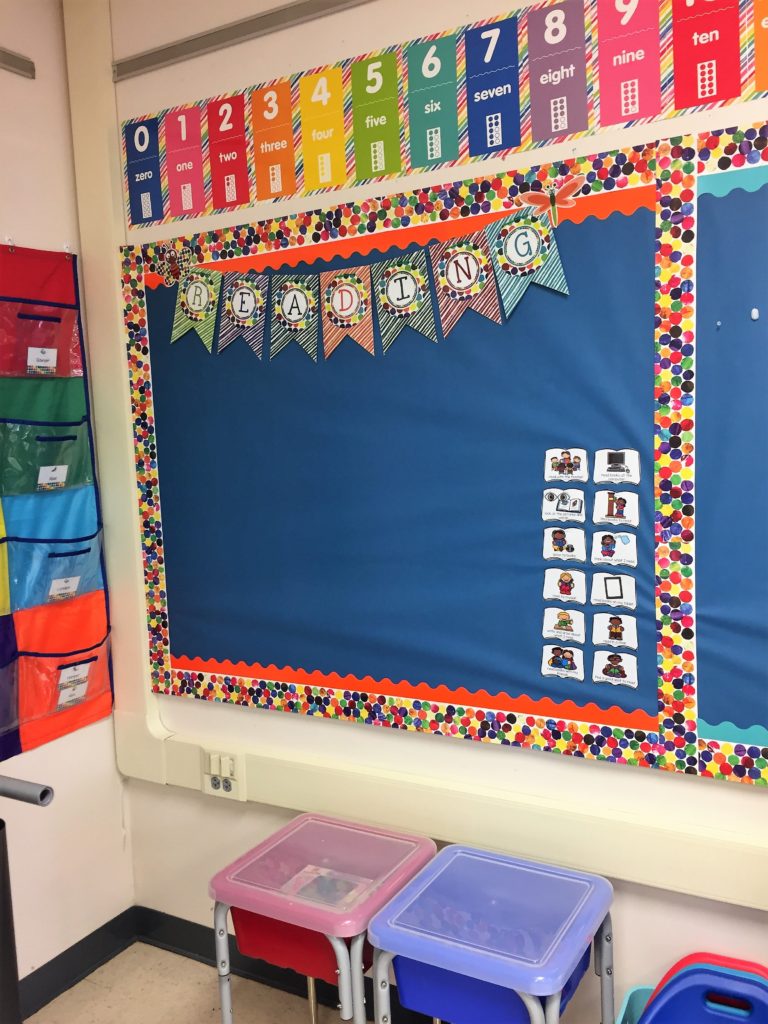 My Bulletin Boards - Coloring in Cardigans